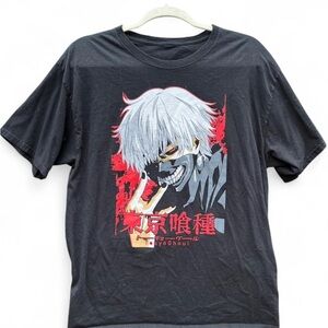 Tokyo Ghoul Graphic Tee - Charcoal